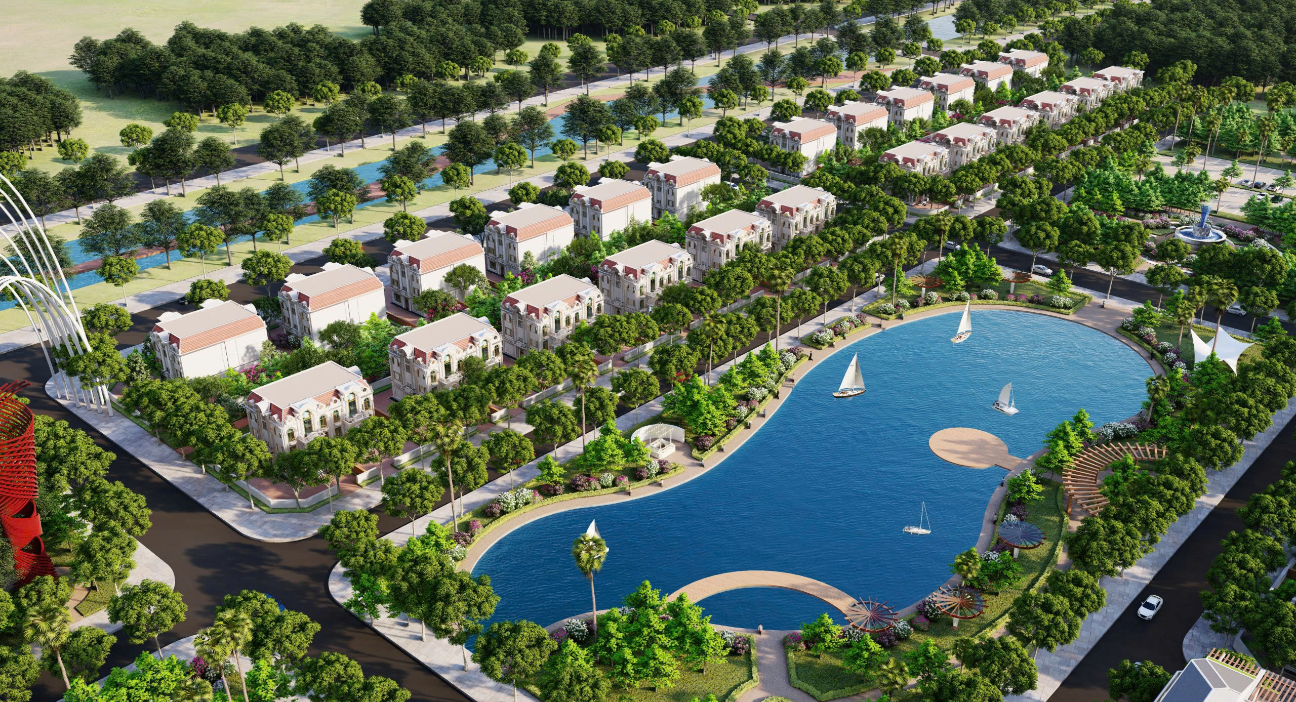 Biệt thự khu đô thị Văn An